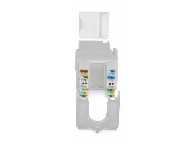 Startech - Trapes-jakk - 180°, 110 punch down - CAT 6 - UTP - RJ-4...