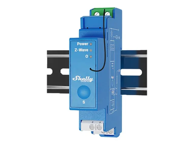 SHELLY Wave Pro 1 DIN-Rail 1-Channel Smart Switch QPSW-0A1X16EU 