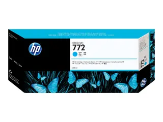 HP 772 - 300 ml - cyan - original - DesignJet blekkpatron - for DesignJet HD Pro MFP, Z5200, Z5200 PostScript, Z5400 PostScript ePrinter
