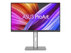 ASUS ProArt PA278CFRV - LED-skjerm 27" (27" synlig) - 2560 x 1440 QHD @ 100 Hz - IPS - 400 cd/m² - 1000:1 - DisplayHDR 400 - 5 ms - HDMI, 2xDisplayPort, USB-C - høyttalere - svart - med Zero Dead Pixel Guarantee