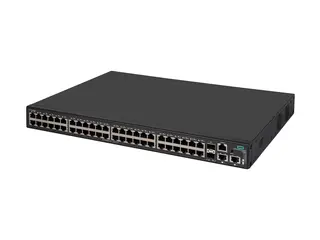 HPE FlexNetwork 5140 48G POE+ 2SFP+ 2XGT EI Switch - L3 - smart - 48 x 10/100/1000 (PoE+) + 2 x 1 Gigabit / 10 Gigabit SFP+ + 2 x 10 Gigabit Ethernet - rackmonterbar - PoE+ (370 W) - BTO