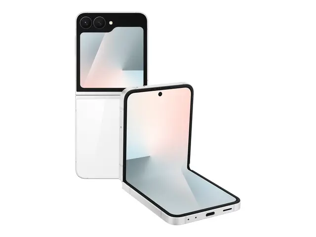 Samsung Galaxy Z Flip7 FE - Hvit - 256 GB TN 