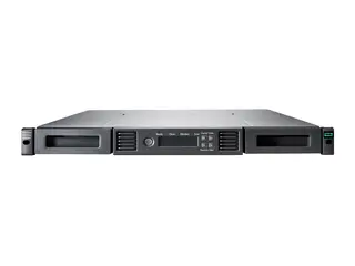 HPE Storage MSL 1/8 - Automatisk båndlaster 144 TB / 360 TB - spor: 8 - LTO Ultrium (18 TB / 45 TB) - Ultrium 9 - maks antall stasjoner: 1 - SAS-3 - kan monteres i rack - 1U - strekkodeleser