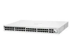 HPE Networking Instant On 1840 - Switch - Styrt 48 x 10/100/1000 + 4 x Gigabit SFP - side til side-luftflyt - veggmonterbar, table-top mountable, under-bord montering - PoE Class 4