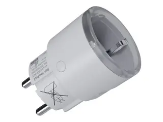 Shelly Wave Plug S - Smartplugg - langdistanse trådløs - Z-Wave - 864 MHz, 868.4 MHz - hvit