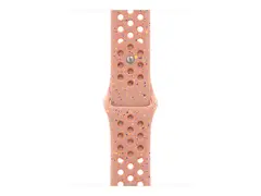 Apple Nike - B&#229;nd for smart armb&#229;ndsur - 42mm S/M-st&#248;rrelse - alpenglow rosa - for Watch Herm&#232;s Series 7, Herm&#232;s Series 9, SE 3, Series 10, Series 11, Series 8, Series 9