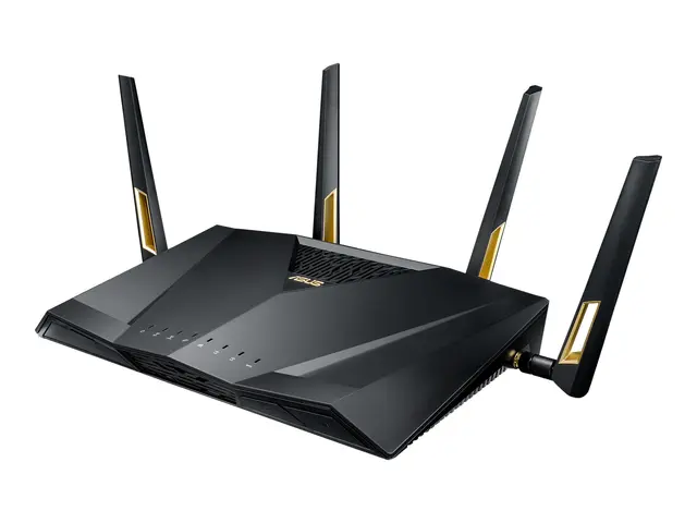 ASUS RT-AX88U - Trådløs ruter 8-portssvitsj 1GbE Wi-Fi 6 Dobbeltbånd