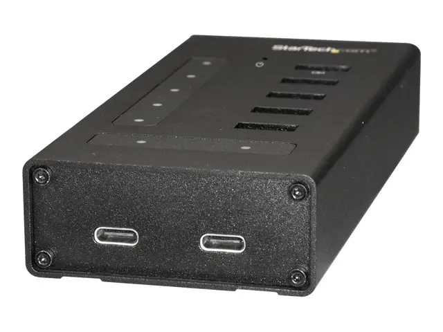 StarTech.com 7 Port USB C Hub, USB Type-C to 2x USB-C/5x USB-A, Mo...