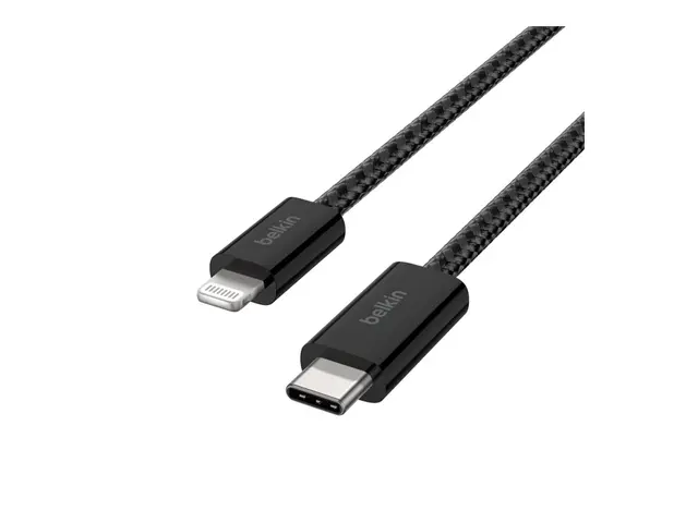 Belkin BoostCharge - Lightning-kabel USB-C hann til Lightning 1.5 ...