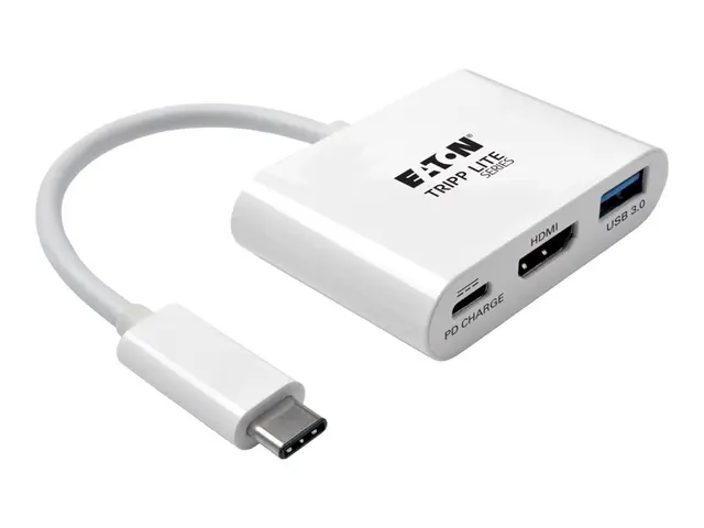 Eaton Tripp Lite Series USB C to HDMI Multiport Video Adapter Conv...