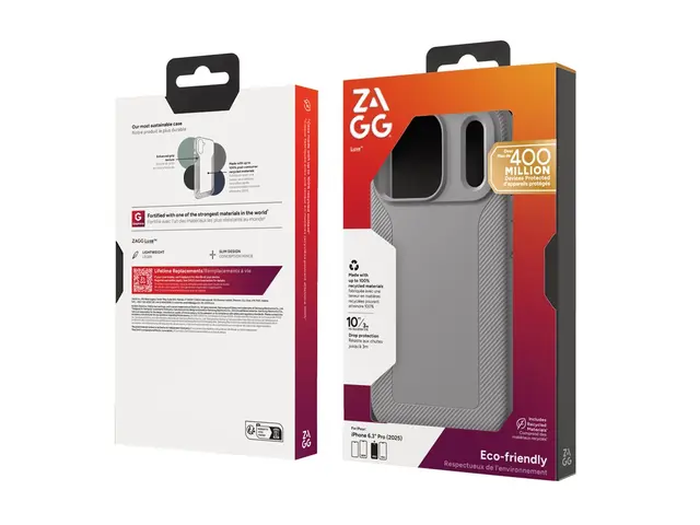 ZAGG Luxe Snap - Baksidedeksel for mobiltelefon MagSafe-samsvar gr...