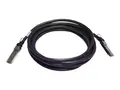 HPE X242 Direct Attach Copper Cable Nettverkskabel - QSFP+ til QSFP+ - 5 m - for HPE Aruba 2930M 24, 8325-32C, 8325-48Y8C; CX 10000, 8360-12C V2, 8360-16Y2C V2