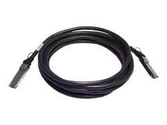 HPE X242 Direct Attach Copper Cable - Nettverkskabel QSFP+ til QSFP+ - 5 m - for HPE Aruba 2930M 24, 8325-32C, 8325-48Y8C; CX 10000, 8360-12C V2, 8360-16Y2C V2