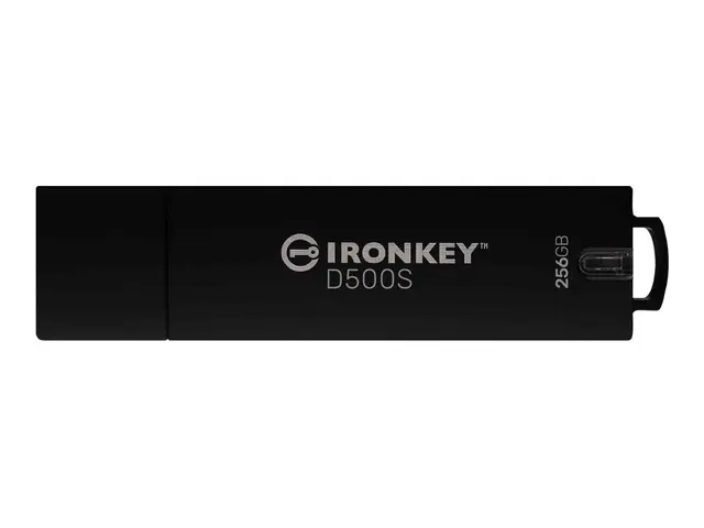Kingston IronKey D500S - USB-flashstasjon kryptert FIPS 140-3 Leve...