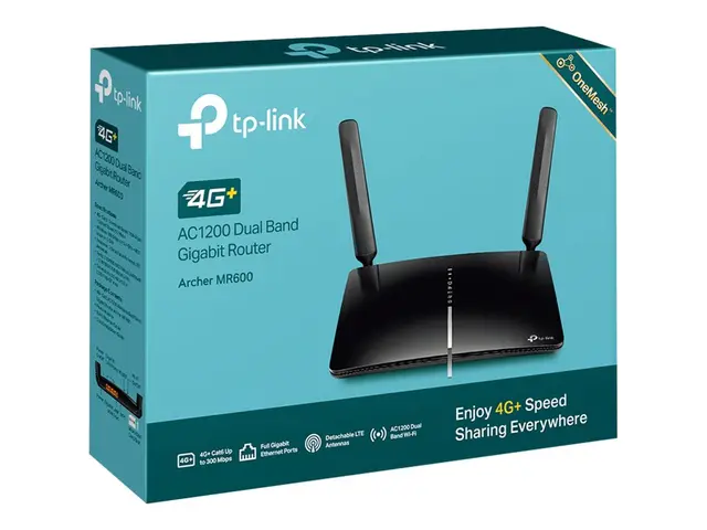 TP-Link Archer MR600 4G+ Cat6 AC1200 Wireless Dual Band - Trådløs ...