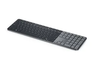 Dell Pro 7 KB726 - Tastatur - smalt - trådløs 2.4 GHz, Bluetooth - AZERTY - Fransk - grafitt