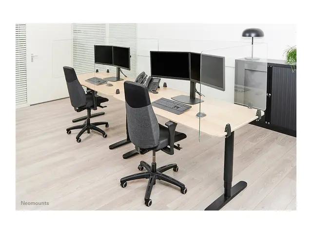 Neomounts NS-GLSPROTECT120 - Partisjonsskjerm skrivebordsmonterbar...