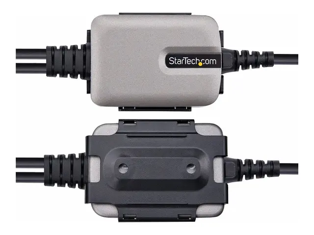 StarTech.com 2ft (60cm) 2-Port USB to Serial Adapter Cable, Interc...