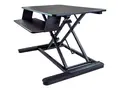 STARTECH SIT STAND DESK CONVERTER - 35IN LARGE WORK SURFACE - ADJUSTABLE