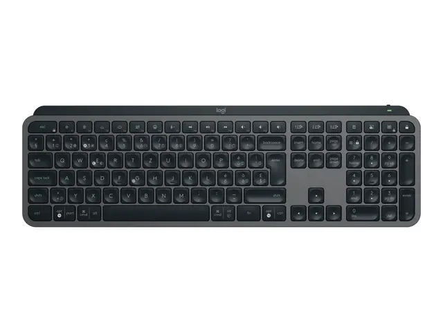 Logitech MX Keys S - Tastatur bakbelysning trådløs Bluetooth LE QW...