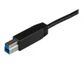 StarTech.com USB C to USB B Printer Cable 1m / 3 ft - Superspeed - USB 3.1 - 10Gbps - USB C Printer Cable - USB Type C to Type B (USB31CB1M) - USB type C-kabel - 24 pin USB-C til USB Type B - 1 m