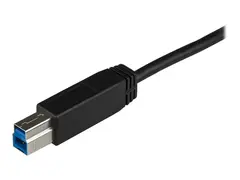 StarTech.com USB C to USB B Printer Cable 1m / 3 ft - Superspeed - USB 3.1 - 10Gbps - USB C Printer Cable - USB Type C to Type B (USB31CB1M) - USB type C-kabel - 24 pin USB-C til USB Type B - 1 m