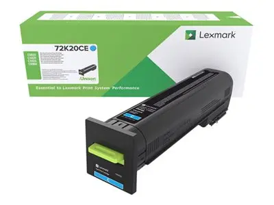 Lexmark - Cyan - original - tonerpatron LCCP, Lexmark Corporate - ...