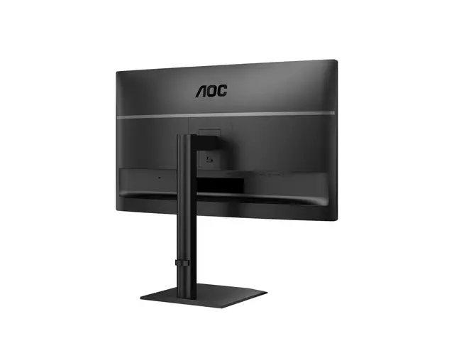 AOC 27E4U - LED-skjerm - 27" - 1920 x 1080 Full HD (1080p) @ 120 Hz IPS - 300 cd/m² - 1500:1 - 4 ms - HDMI, VGA, DisplayPort - høyttalere - svart 