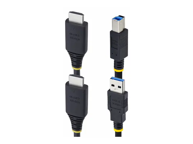 StarTech.com 6ft (1.8m) HDMI and USB 5Gbps KVM Cable - Tastatur / ...