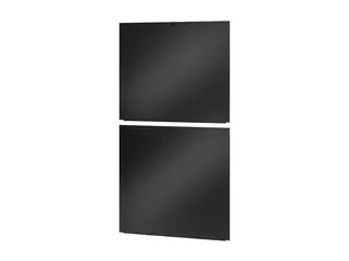 APC Easy Rack - Rack-sidepanel - svart - 48U 19"