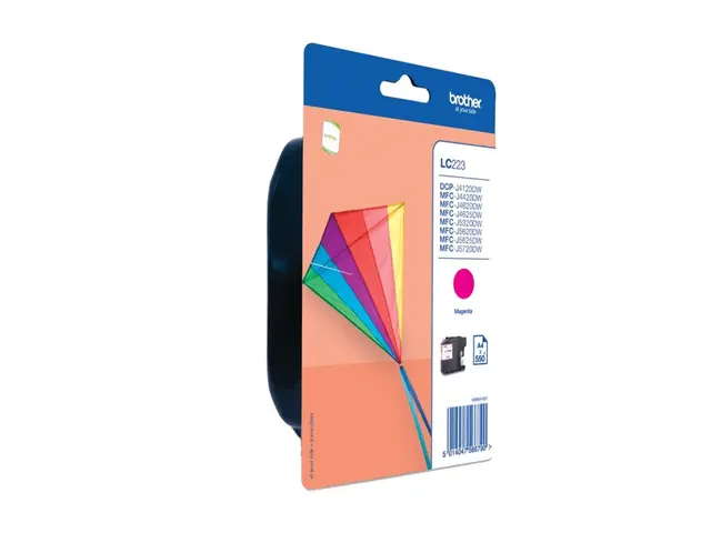 Brother LC223M - Magenta original blekkpatron for DCP-J4120DW, DCP...