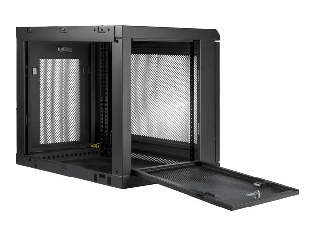 Startech 2 Post 9U 19" Wall Mount Network Cabinet, Adjustable Dept...