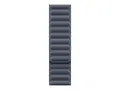 Apple - Klokkestropp for smart armb&#229;ndsur 42mm - M/L-st&#248;rrelse - marinebl&#229; - for Watch Herm&#232;s Series 7, Herm&#232;s Series 9, SE 3, Series 10, Series 11, Series 8, Series 9