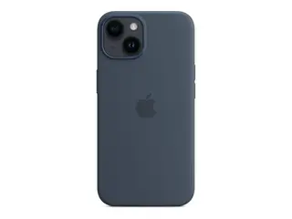 Apple - Baksidedeksel for mobiltelefon - MagSafe-samsvar silikon - stormblå - for iPhone 14