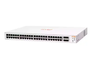 HPE Networking Instant On 1830 48G 4SFP Switch Switch - smart - 48 x 10/100/1000 + 4 x Gigabit SFP - stasjon&#230;r, rackmonterbar