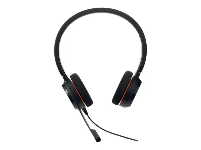 Jabra Evolve 20 MS stereo - Hodesett - on-ear - kablet - USB-C - l...