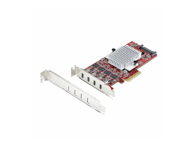 StarTech.com 4-Port USB Type-C PCIe Card, USB-C 10Gb, 4x Controlle...