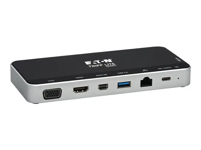 Eaton Tripp Lite Series USB C Docking Station Hub Dock Triple Disp...