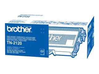 Brother TN2120 - Svart - original tonerpatron - for Brother DCP-7045N, HL-2150N, MFC-7320; Justio DCP-7040