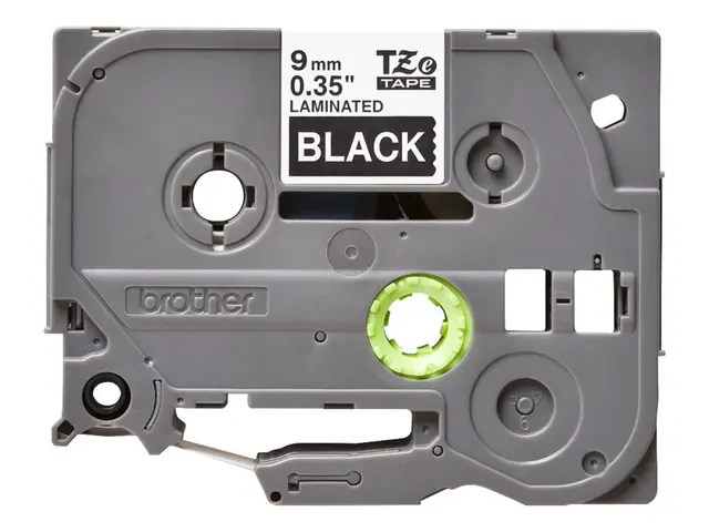 Brother TZe-325 - Selv-adhesiv hvitt på svart Rull (0,9 cm x 8 m) ...