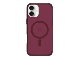 OtterBox Symmetry Series Clear - Baksidedeksel for mobiltelefon MagSafe-samsvar - opp rødbete - Vår 2025 - for Apple iPhone 16 Plus