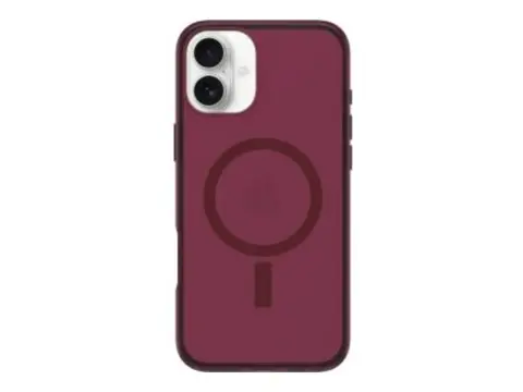 OtterBox Symmetry Series Clear - Baksidedeksel for mobiltelefon MagSafe-samsvar - opp rødbete - Vår 2025 - for Apple iPhone 16 Plus