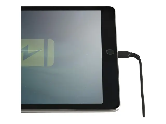 StarTech.com 12 in(30cm) Durable Black USB-A to Lightning Cable, H...