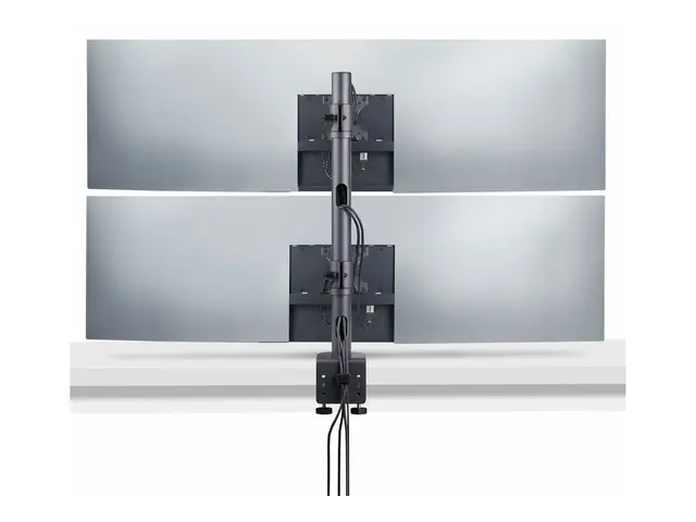 Startech Desk Mount For 2x Vertically Stacked Monitors, Dual 49", ...
