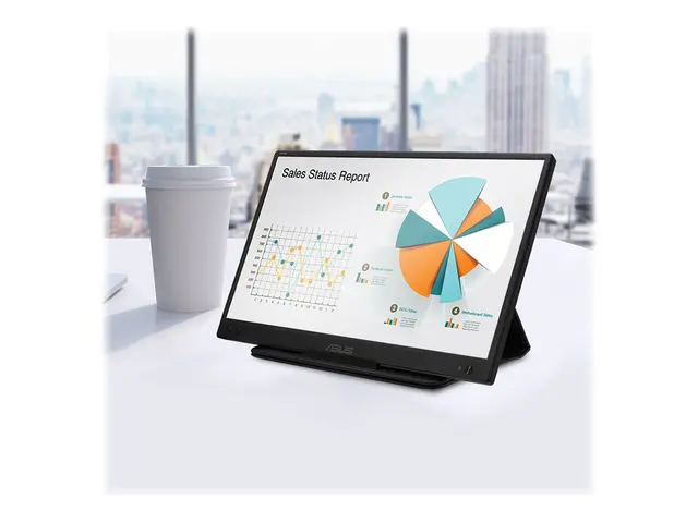 ASUS ZenScreen MB166C - LED-skjerm 15.6" portabel 1920 x 1080 Full...