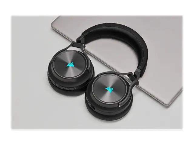 CORSAIR Gaming VIRTUOSO RGB XT - Hodesett full størrelse Bluetooth...