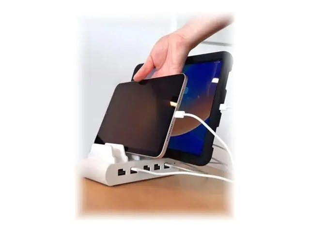 Compulocks 5 Port USB-C and USB-A Charging Dock with EU - Ladestas...