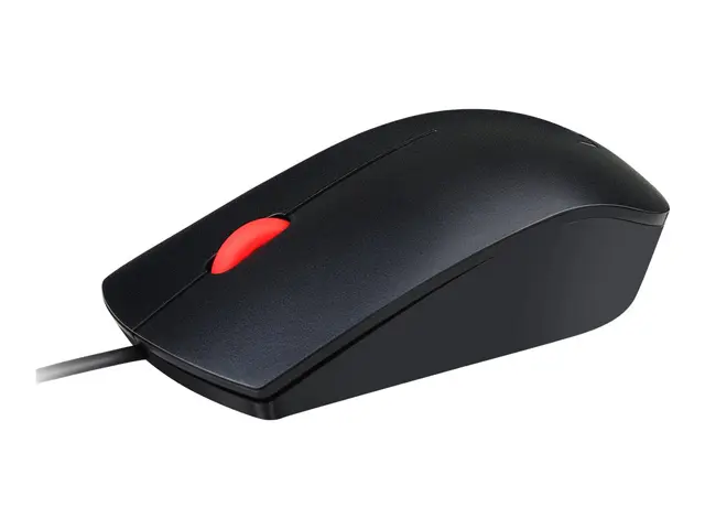Lenovo Essential - Mus høyre- og venstrehåndet optisk 3 knapper ka...
