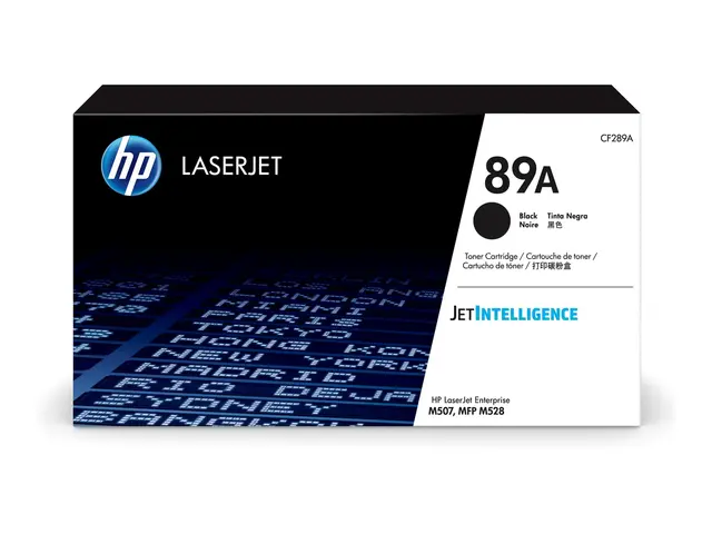 HP 89A - Svart - original - LaserJet - tonerpatron (CF289A) - for ...