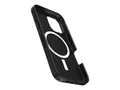 OtterBox Symmetry Series - Baksidedeksel for mobiltelefon MagSafe-samsvar - polykarbonatlag, termoplastisk elastomer (TPE) - svart - for Apple iPhone 16